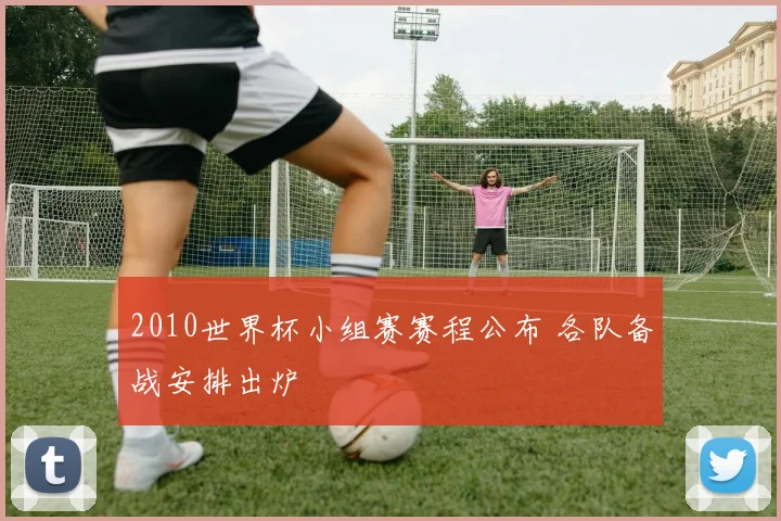 2010世界杯小组赛赛程公布 各队备战安排出炉